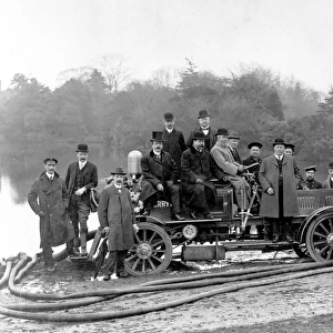 LCC-LFB fire engine trials at Crystal Palace