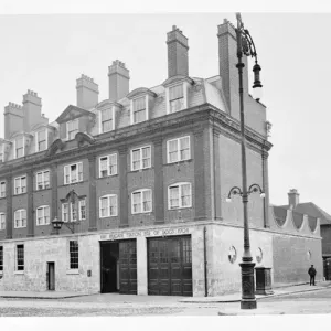 LCC-LFB Isle of Dogs fire station, East London LCC-LFB Isle of Dogs fire station, East London