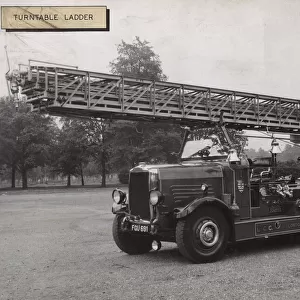 LCC-LFB Leyland Metz 100 foot turntable ladder