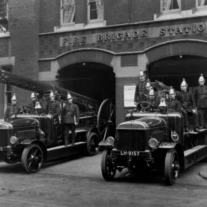 LCC-LFB Tooley Street fire station and its crews