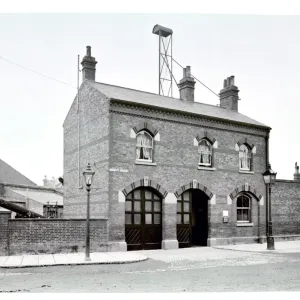 LCC-MFB Rushey Green fire station, SE London LCC-MFB Rushey Green fire station, SE London
