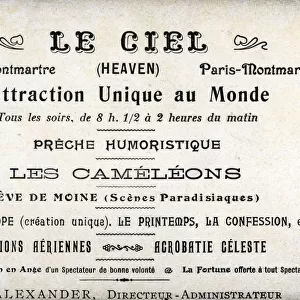 Le Ciel - Paris Cabaret Nightclub