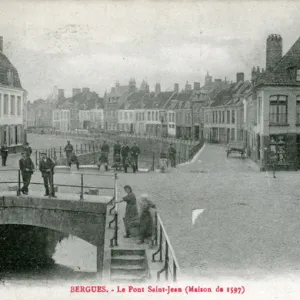 Le Pont Saint-Jean, Bergues, Nord-Pas-de-Calais