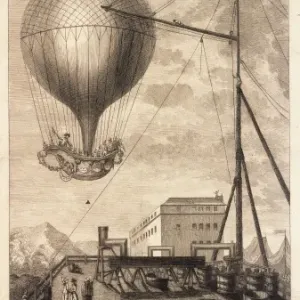 Le Suffren balloon ascent, Nantes Le Suffren balloon ascent, Nantes