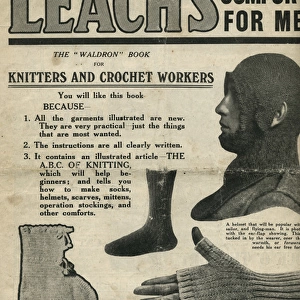 Leachs WW1 knitting booklet - Comforts for Men