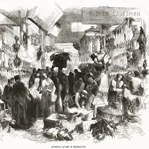 Leadenhall Market on Christmas-eve 1854
