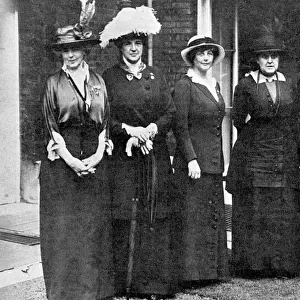 Leaders of the British Red Cross Society at Devonshire House
