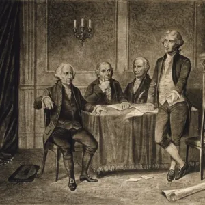 Leaders of the Continental Congress - John Adams, Morris, Ha