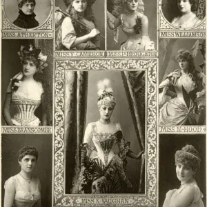 Some leading Actresses of the late Victorian era