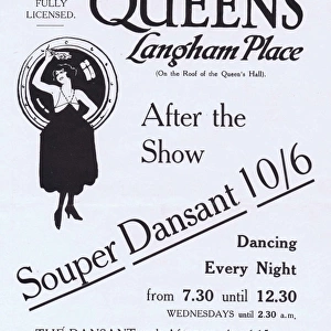 Leaflet for Queens Hall Roof
