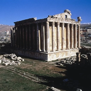 Lebanon. Baalbek. Temple of Bacchus