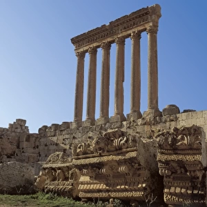LEBANON. BIQA. Baalbek. Temple of Jupiter (60