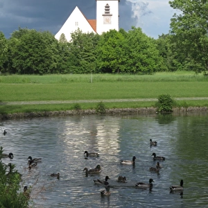 Leiden Christi Church, Munich, Bavaria, Germany