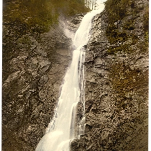 Leiterfall (i. e. Leiter-Tal), Carinthia, Austro-Hungary