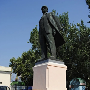 Lenins Statue. Feodosiya. Crimea