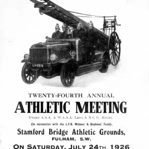 LFB Athletic Association meeting programme LFB Athletic Association meeting programme