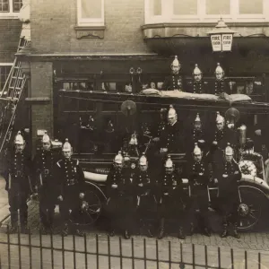 LFB-LCC Harrow Fire Brigade with engine