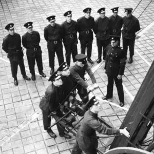 LFB recruits taking part in escape training at HQ LFB recruits taking part in escape training at HQ