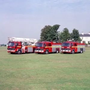 LFDCA-LFB three Greenwich fire station appliances LFDCA-LFB three Greenwich fire station appliances
