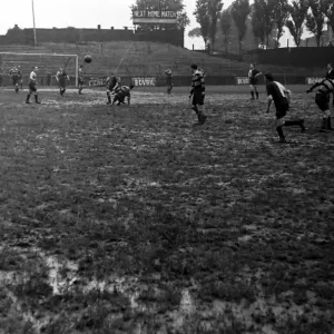 LFS versus Free French Football match, WW2 LFS versus Free French Football match, WW2