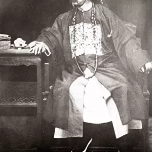 Li Hongzhang in Tianjin, 1878, by Liang Shitai