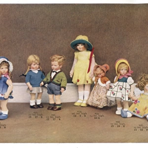 Liberty character dolls