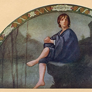 Library of Congress Mural - Wordsworths Boy of Winander