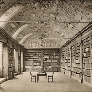 Library in Park Abbey, Heverlee, Belgium