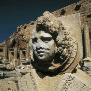 LIBYA. TRIPOLI. Leptis Magna. Forum of Septimius