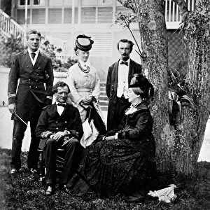 Lieutenant Fanshawe and Family, (1873)