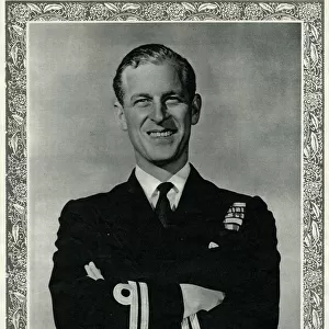 Lieutenant Philip Mountbatten announcement of his engagement