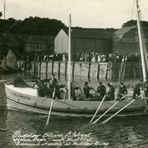Lifeboats at Padstow, Cornwall