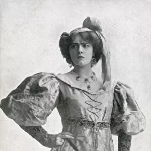 Lily Brayton as Katharina in The Taming of the Shrew