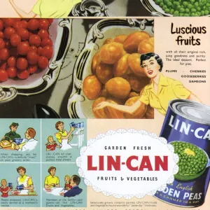 Lin-Can advertisement, 1953