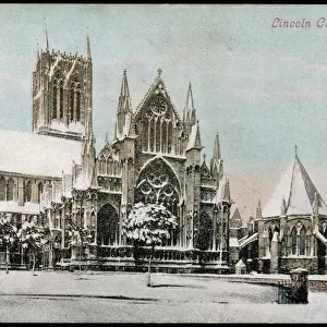 Lincoln Cathedral / Snow