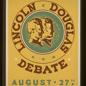 Lincoln Douglas debate Du Page County Centennial, August 27t