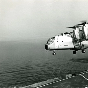 Ling-Temco-Vought XC-142A, 62-5925, takes-off from USS O?