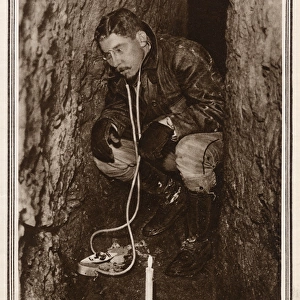 Listening for counter-mining in the First World War
