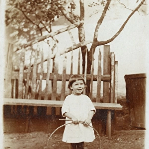 Little girl of Kostel (Podivin), Moravia