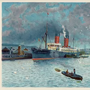 Liverpool Docks C1895