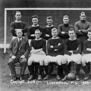 Liverpool FC football team 1932-1933