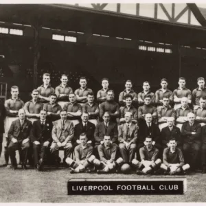 Liverpool FC football team 1936