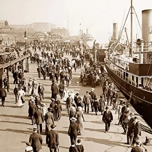 Liverpool Landing Stage, Victorian period