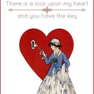 There is a lock upon my heart - and you have the key