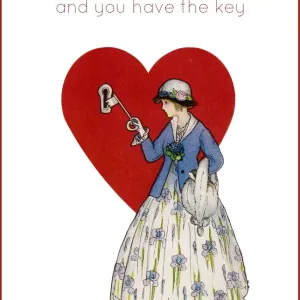 There is a lock upon my heart - and you have the key