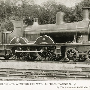 Locomotive no 58 express engine