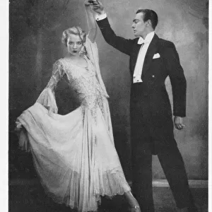 The London ballroom dancers Jean Barry and David Fitzgibbon