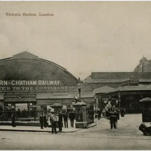 London, Chatham and Dover Railways station at Victoria