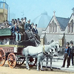 London Horse Bus Victorian period