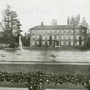 London House and Lake, Kew Gardens, West London